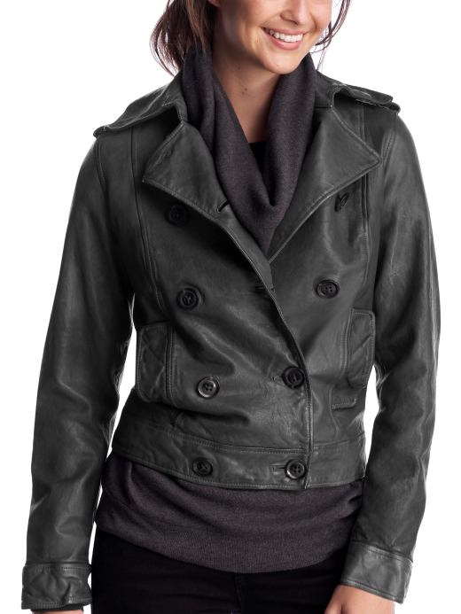 Women's Clothing: Women's Clothing: The leather jacket: Outerwear New Arrivals | Gap :  celebrities womens clothing women accessories