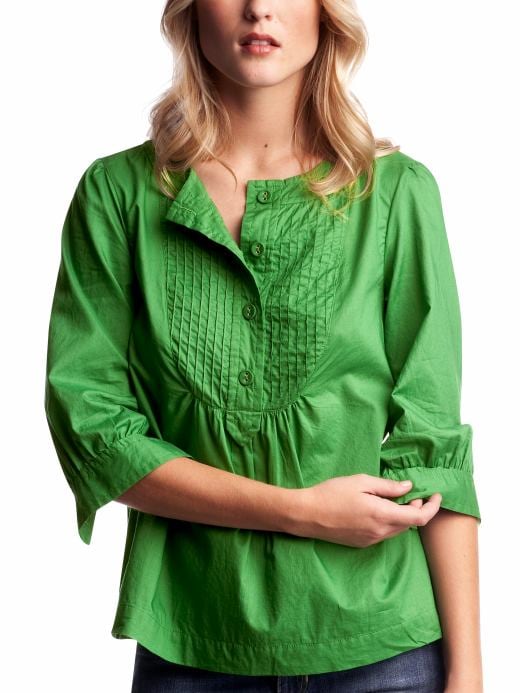 Women: Womens: 3/4-sleeved trapeze top: Tops: New Arrivals | Gap from gap.com