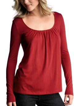 Gap.com: Women: Womens: Long sleeved scoopneck: Tops: New Arrivals from gap.com