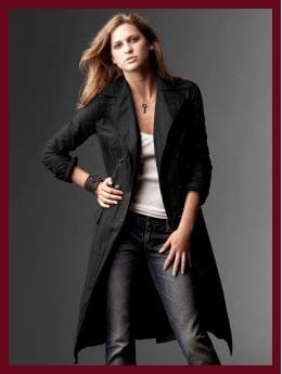 Women: Womens: Gap (PRODUCT) RED resin trench coat: (PRODUCT) RED: Outerwear | Gap :  coat womens jackets gap trench