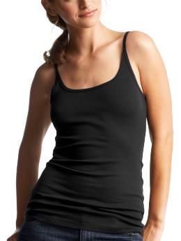 Women: Favorite cami - true black knit