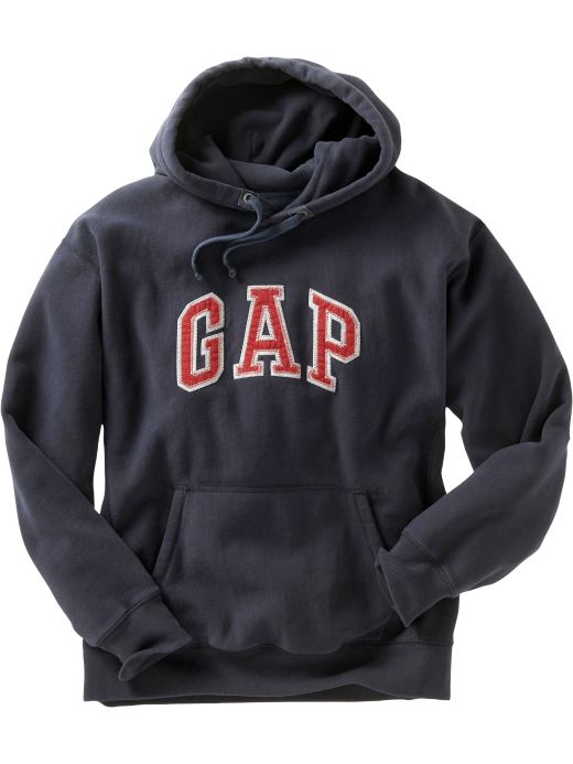 Men's Clothing: Men's Clothing: Gap logo pullover hoodie: Fleece | Gap from gap.com
