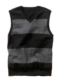 Gap.com: Men: Men: Cotton/silk blend rugby vest: New Arrivals from gap.com