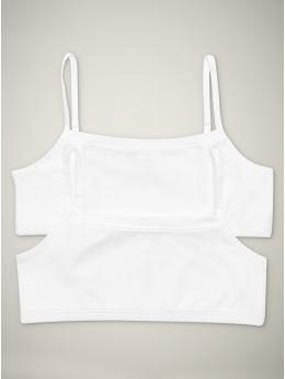 GapKids: Basic bra (2-pack) - white
