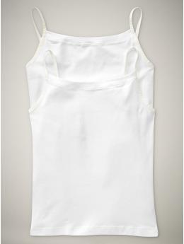 GapKids: Basic camis (2-pack) - white