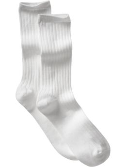 Classic ribbed socks