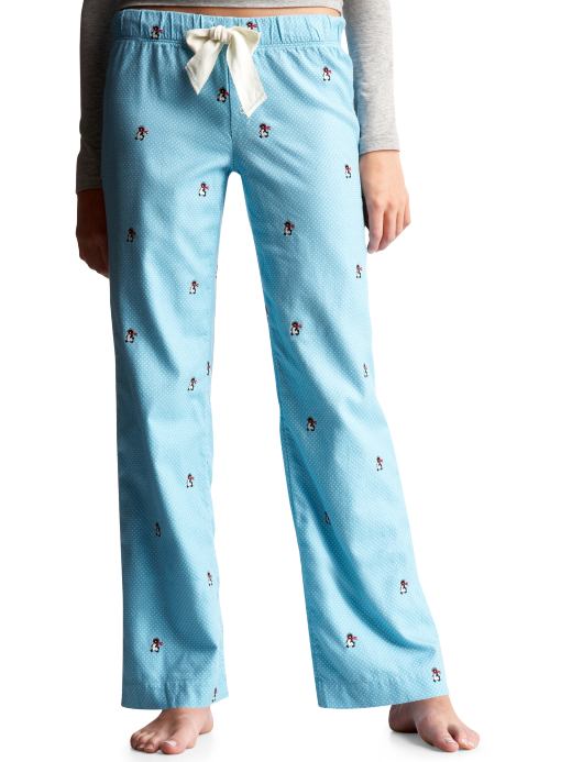 GapBody: Body: Printed flannel pajama pants: Holiday Collection: Holiday Collection | Gap from gap.com