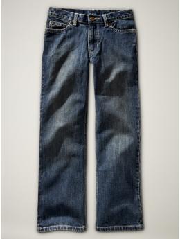 GapKids: Dark washed classic jeans - dark wash