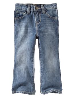 BabyGap: Five-pocket bootcut jeans - denim