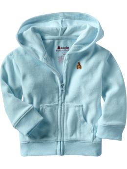 Gap.com: babyGap: Baby Girl: Cozy velour zip front hoodie: Infant 0-24 mos: Activewear :  hoodie clothing toddler
