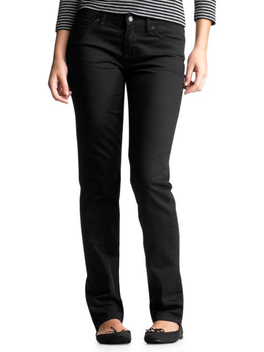 Gap.com: Women: Womens: Skinny jeans (basic black): Bottoms: New Arrivals from gap.com