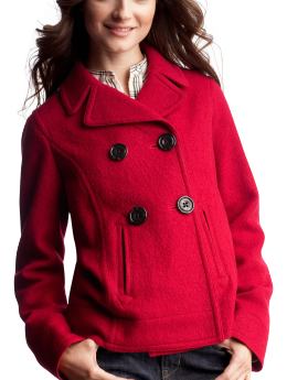 Women: Womens: Boiled wool peacoat: Outerwear: New Arrivals | Gap from gap.com
