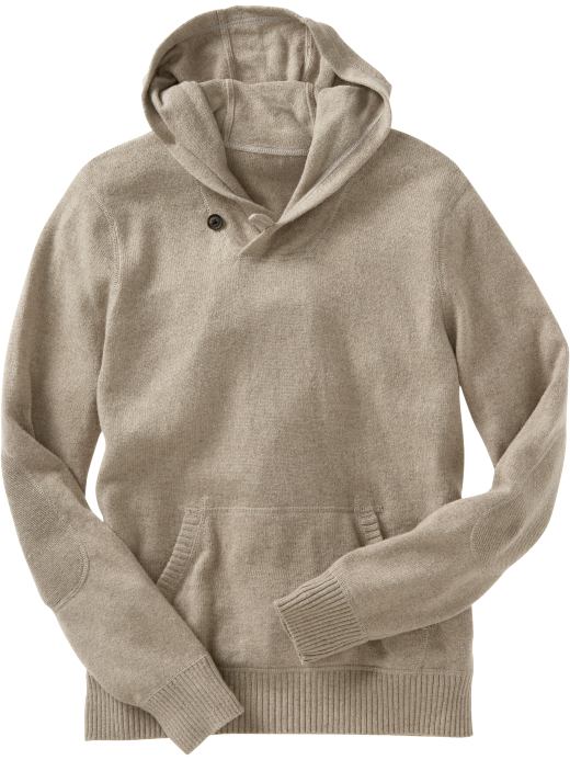 Gap.com: Men: Men: Button hooded sweater: New Arrivals from gap.com