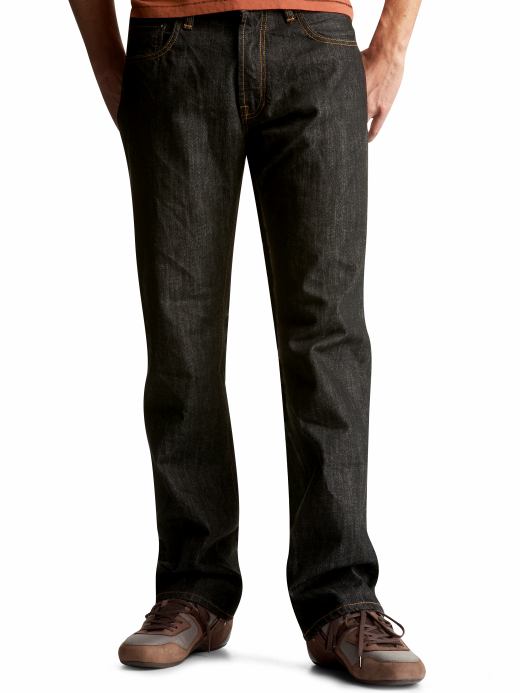 Men: Men: Standard fit (dark wash) jeans: Standard Fit: Jeans | Gap from gap.com