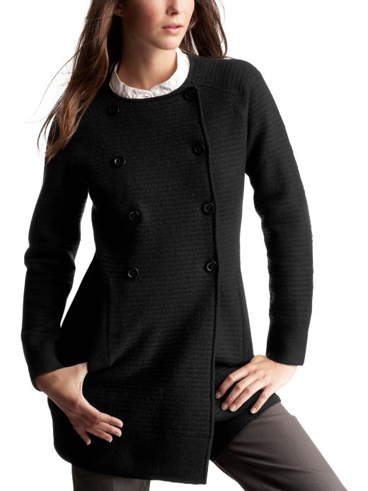 Gap.com: Women: Womens: Double-breasted merino wool coat: Shop All Styles: European Collection :  wool women womens sweaters womens