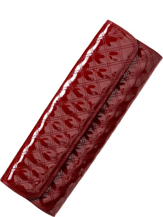 Black, Red or Taupe Patent clutch: Gap.com: Clutches: Handbags from gap.com