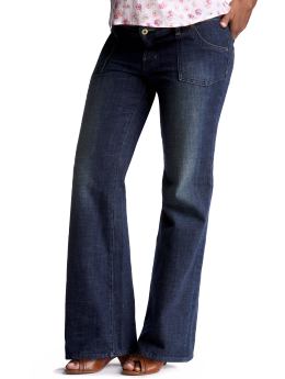 Maternity: Hidden panel Perry jeans - denim