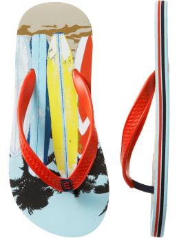 GapKids: Printed flip flops - surfboard