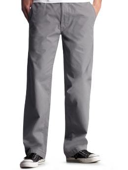 Men: Surplus khaki - chino steel