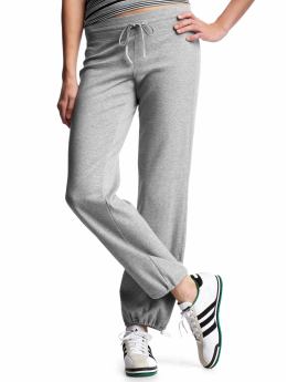 Women: Bungee knit pants - gray