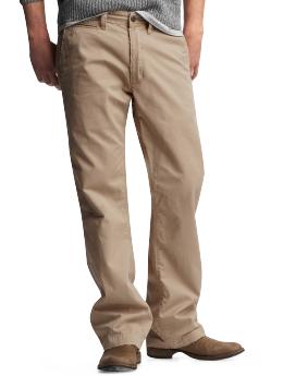 The fatigue boot cut pants