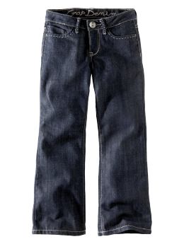 GapKids: Dark straight jeans - dark denim