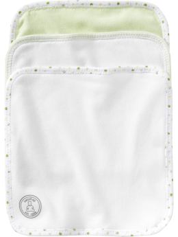 BabyGap: Printed wash cloths (3-pack) - garland green