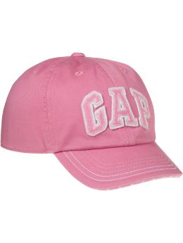 BabyGap: Spring logo cap - pink taffy