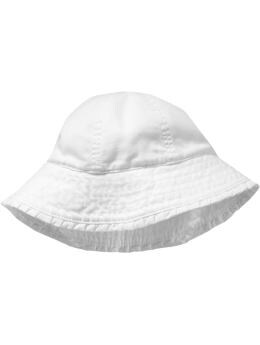 BabyGap: Ruffled sunhat - white