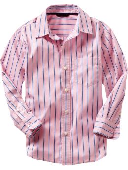 GapKids: Striped shirt - ballet pink