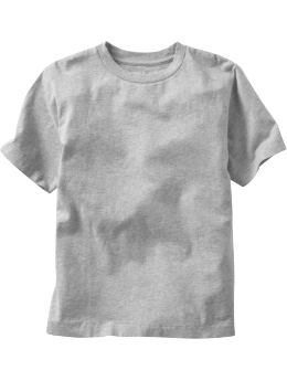 GapKids: Classic crewneck T - heather gray