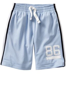 GapKids: Athletic mesh shorts - powder blue