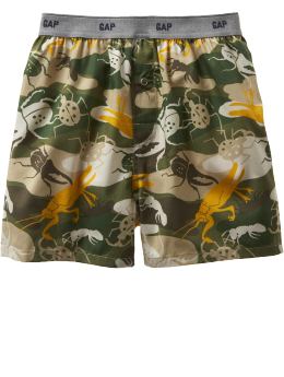 GapKids: camo bug boxers - landscape