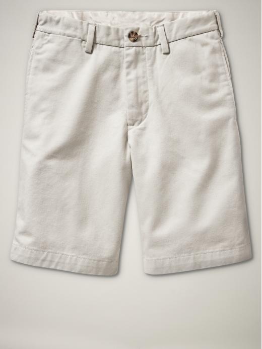 Boys Stone Gapshield Flat Front Shorts