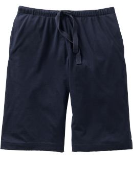 Men: Lounge shorts - blue galaxy