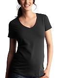 Short-sleeved V-neck T Short-sleeved V-neck T