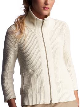 Women: Womens: Chunky two-way zip sweater: European Collection | Gap from gap.com
