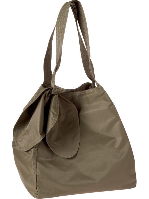 Women's Clothing: Women's Clothing: Large nylon tote: Totes & Satchels Handbags | Gap :  drawstring women womens new arrivals