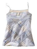 GapKids: Patchwork tank - blue patchwork