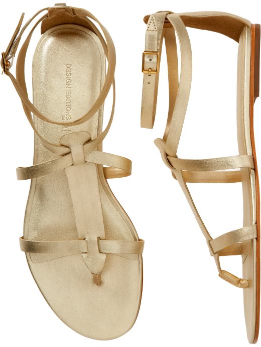 Women's Clothing: Women's Clothing: Ankle-strap flats: Design Editions Shoes | Gap from gap.com