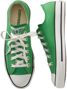 Men: Converse Chuck TaylorÂ® All StarÂ® lo - green