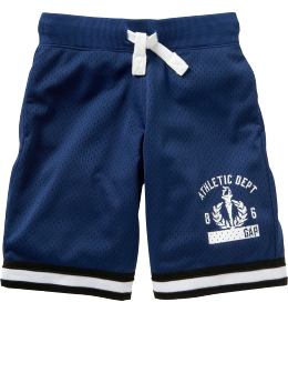 GapKids: Athletic mesh shorts - blue