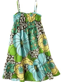 Baby Clothing: Baby Girl Clothing: Floral print sundress: Toddler 1-5 yrs Dresses | Gap : kids fashion girls clothing floral print baby gap