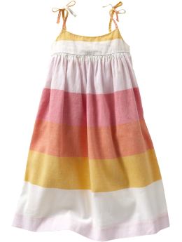 BabyGap: Vibrant stripe sundress - pink multi stripe