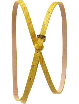 Women: Womens: Skinny lizard belt: Accessories: New Arrivals | Gap from gap.com