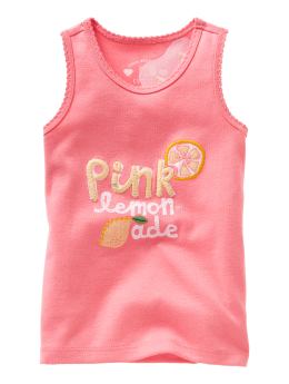 BabyGap: Sunny graphic tank - apple blossom