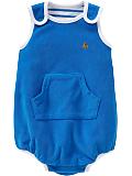 Reversible terry tank one-piece