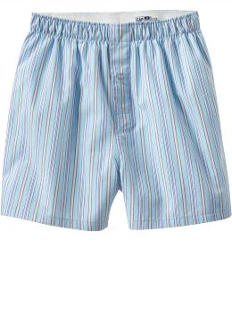 GapKids: Classic striped boxers - blue heaven
