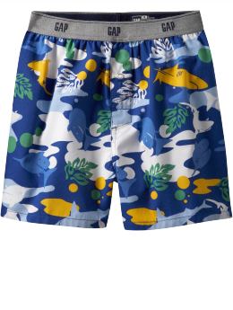 GapKids: Shark boxers - campus blue