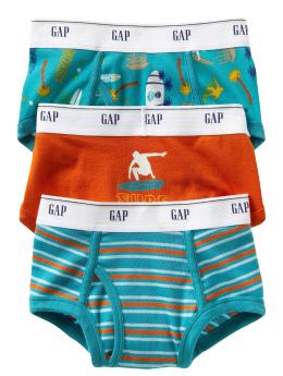GapKids: Surf briefs (3-pack) - hawaiian wave